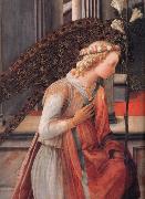 Fra Filippo Lippi Details of The Annunciation oil on canvas